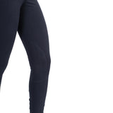 Equestro Selene Model Woman Breeches In Stretch Cotton #colour_blue