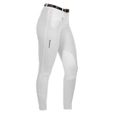 Equestro Selene Model Woman Breeches In Stretch Cotton #colour_white