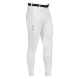 Equestro Urano Model Man Breeches In Stretch Cotton #colour_white