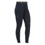Equestro Selene Model Woman Breeches In Stretch Cotton With Grip #colour_blue