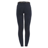 Equestro Selene Model Woman Breeches In Stretch Cotton With Grip #colour_blue