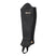 Equestro Unisex Soft Leather Gaiters With Rear Zip #colour_black