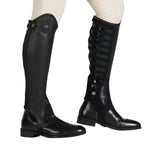 Equestro Unisex Gaiters With Silicone Inserts #colour_black