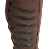 Equestro Unisex Gaiters With Silicone Inserts #colour_brown