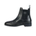 Equestro Unisex Ankle Boots With Side Elastics #colour_black