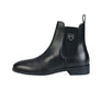 Equestro Unisex Ankle Boots With Side Elastics #colour_black