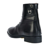 Equestro Unisex Ankle Boots With Laces #colour_black