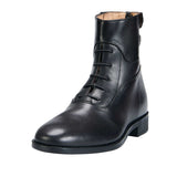 Equestro Unisex Ankle Boots With Laces #colour_black