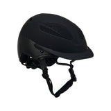 Equestro Ultra Light Helmet In Durable Plastic #colour_black