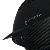Equestro Ultra Light Helmet In Durable Plastic #colour_black
