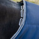 Horseware Ireland Rambo Optimo Stable Rug Heavy 400g #colour_navy-thunderstorm-grey-silver