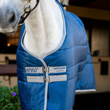 Horseware Ireland Amigo Ripstop Insulator 100g Pony Stable Rug #colour_navy-titanium-grey