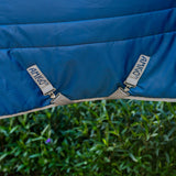 Horseware Ireland Amigo Ripstop Insulator 100g Pony Stable Rug #colour_navy-titanium-grey