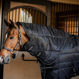 Horseware Ireland Amigo Ripstop Insulator 350g Plus Stable Rug #colour_black-black-silver