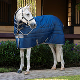 Horseware Ireland Amigo Ripstop Insulator 200g Plus Pony Stable Rug #colour_navy-titanium-grey