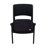 Acavallo Chair Seat Saver Classic Gel Suede #colour_black
