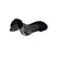 Acavallo Gel NS-S Classic-S 1/2 Cut-Out Flat Pony #colour_black-black