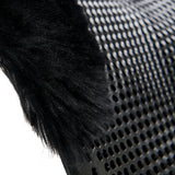 Acavallo Gel NS-S Classic-S 1/2 Cut-Out Flat Pony #colour_black-black