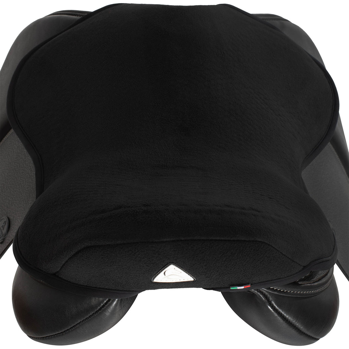 Acavallo Pony Standard Seat Saver Jumping Classic Gel-In Dri-Lex #colour_black
