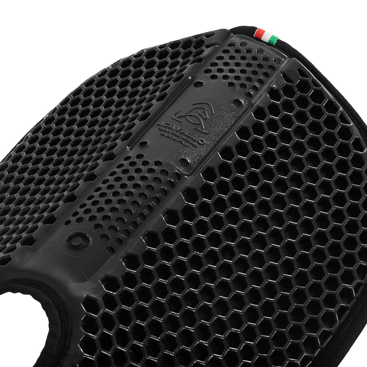 Acavallo Pad SP WFS Suede Hexagonal Gel Flat #colour_black