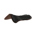 Acavallo Gel Ns Hexagonal Microfleece Flat #colour_black-brown