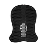 Acavallo Gel Ns Hexagonal Microfleece Flat #colour_black-black