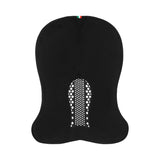 Acavallo Gel Ns Hexagonal Microfleece Flat #colour_black-black