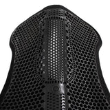 Acavallo Gel Ns Hexagonal Microfleece Flat #colour_black-black