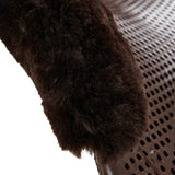 Acavallo Gel Ns-S Classic-S Cut-Out Dri-Lex Flat #colour_brown-brown