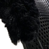 Acavallo Gel Ns-S Classic-S Cut-Out Dri-Lex Flat_black-black