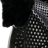 Acavallo Gel Ns-S Classic-S Cut-Out Rear Riser #colour_black-black