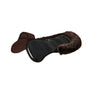 Acavallo Pad SP WFS Suede Rear Sheepskin Hexagonal Gel Flat #colour_brown-brown