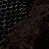 Acavallo Pad Mf-S Wfs Suede Rear Sheepskin Hexagonal Gel Flat #colour_brown-brown