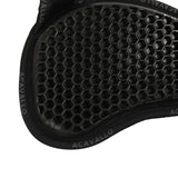 Acavallo Pad Mf-S Wfs Suede Rear Sheepskin Hexagonal Gel Flat #colour_black-natural