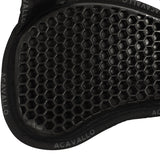 Acavallo Pad Mf-S Wfs Suede Rear Sheepskin Hexagonal Gel Flat #colour_black-black