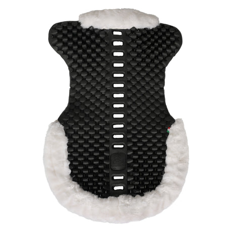 Acavallo Pad Piuma-FS Respira-FS Cut-Out Eva Front & Rear Riser #colour_white