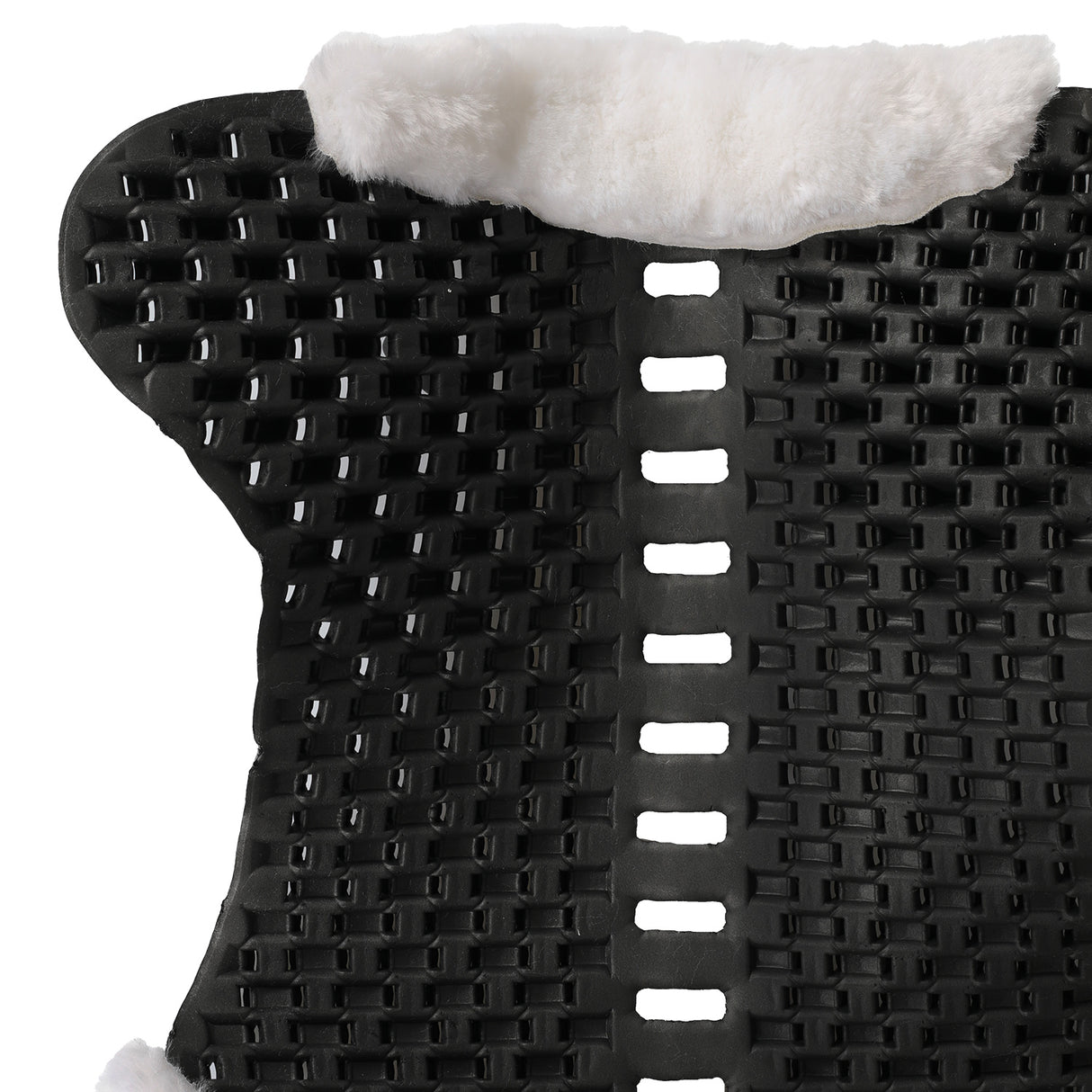 Acavallo Pad Piuma-FS Respira-FS Cut-Out Eva Front & Rear Riser #colour_white