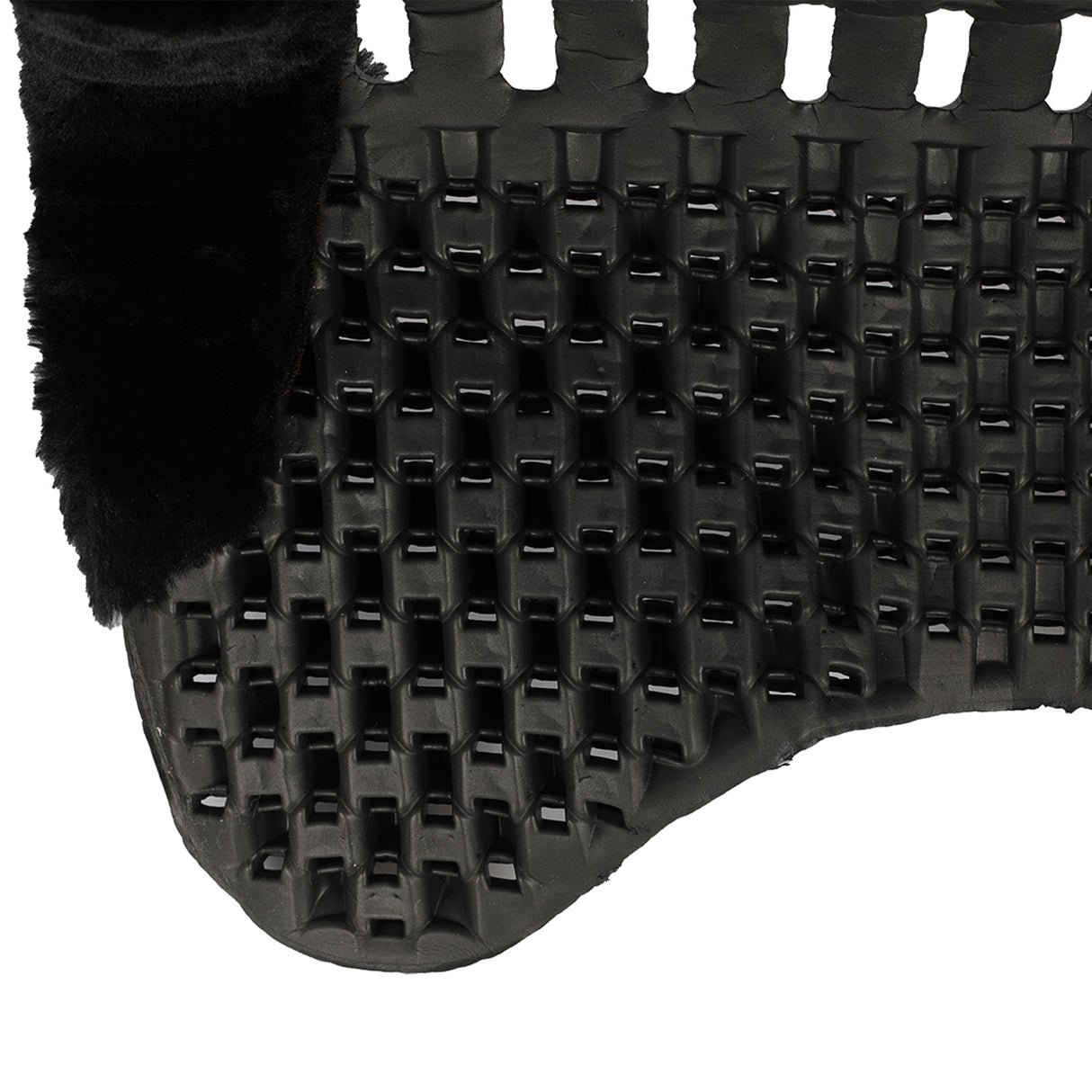 Acavallo Pad Piuma-FS Respira-FS Cut-Out Eva Front & Rear Riser #colour_black