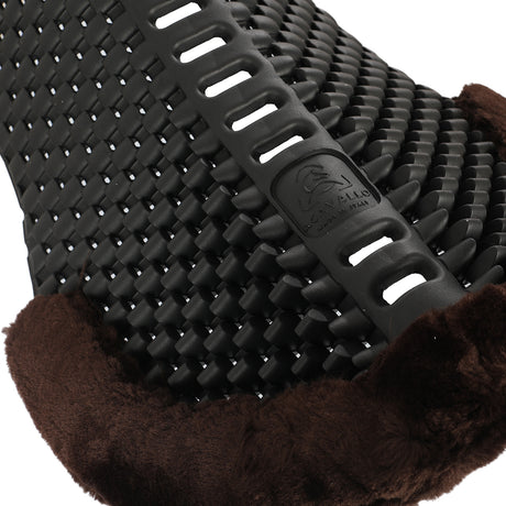 Acavallo Pad Piuma-FS Respira-FS Cut-Out Eva Rear Riser #colour_brown
