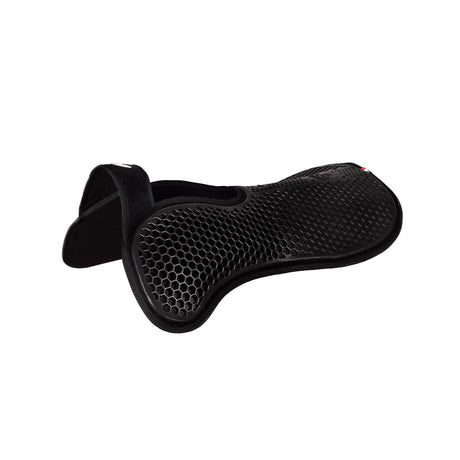 Acavallo Pad MF WFS Suede Hexagonal Gel Front Riser #colour_black