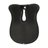 Acavallo Pad MF WFS Suede Hexagonal Gel Front Riser #colour_black