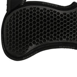 Acavallo Pad MF WFS Suede Hexagonal Gel Front Riser #colour_black