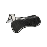 Acavallo Pad WFS Suede Hexagonal Gel Rear Riser #colour_white