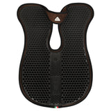 Acavallo Pad WFS Suede Hexagonal Gel Rear Riser #colour_brown