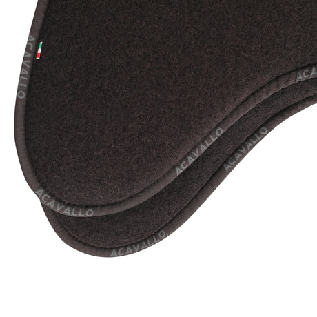 Acavallo Pad MF JCCS CW-CS Virgin Wool Flat #colour_brown