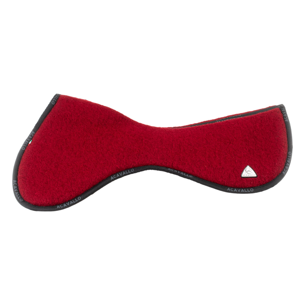 Acavallo Pad MF JCCS CW-CS Virgin Wool Flat #colour_red
