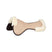 Acavallo Pad MF-S JCCS-S CW-CS Suede Cut-Out Sheepskin Flat #colour_beige_white