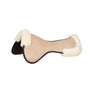 Acavallo Pad MF-S JCCS-S CW-CS Suede Cut-Out Sheepskin Flat #colour_beige_white