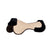 Acavallo Pad MF-S JCCS-S CW-CS Suede Cut-Out Sheepskin Flat #colour_beige_black