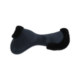 Acavallo Pad MF-S JCCS-S CW-CS Suede Cut-Out Sheepskin Flat #colour_blue-black